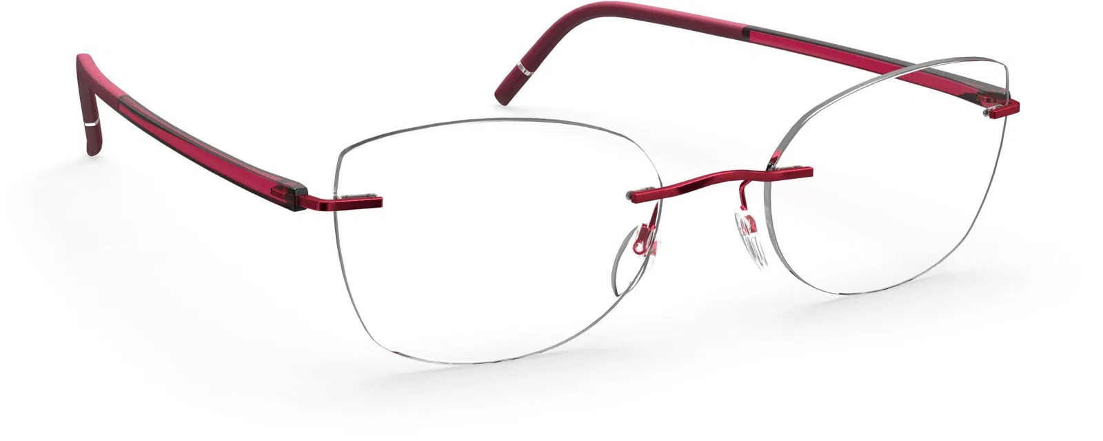 Silhouette The Wave Chassis Rimless 5567 Eyeglasses - view 11